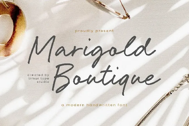 Marigold Boutique font