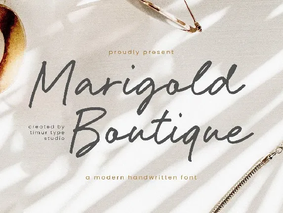 Marigold Boutique font