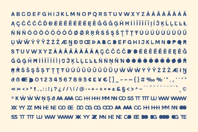 Benniter Trial Version font