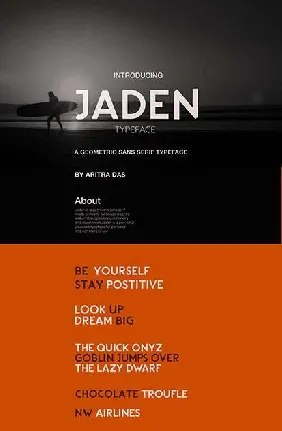 Jaden Typeface font