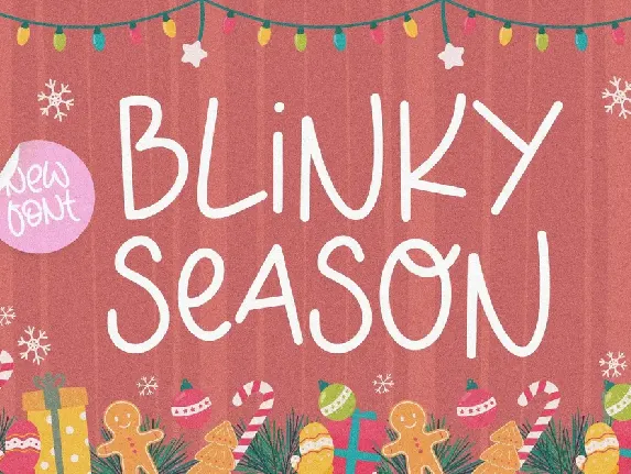 BLINKY SEASON font