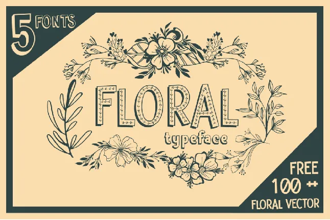 Floral Demo font