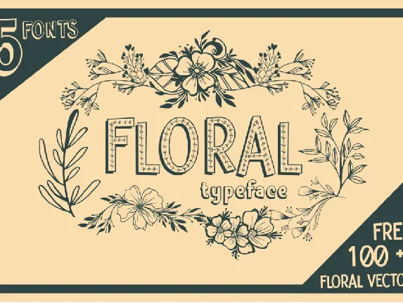 Floral Demo font