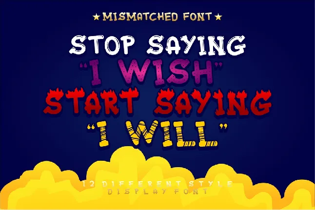 Mixy Missy font