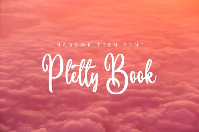 Pletty Book font