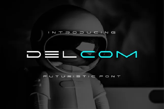 Delcom font