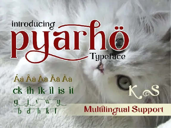 Pyarho font