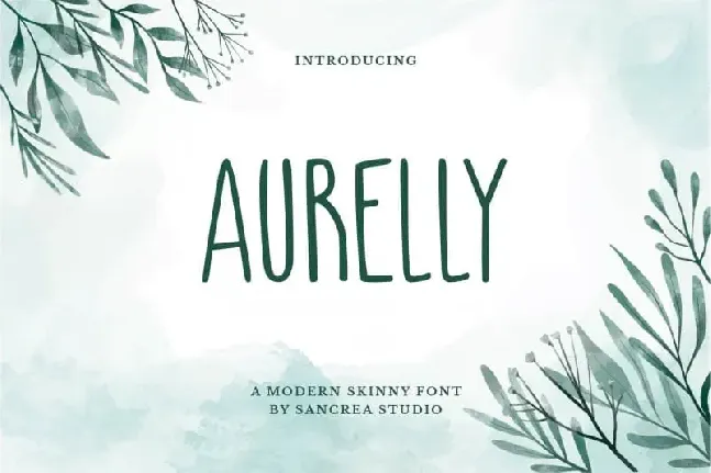 Aurelly Display font