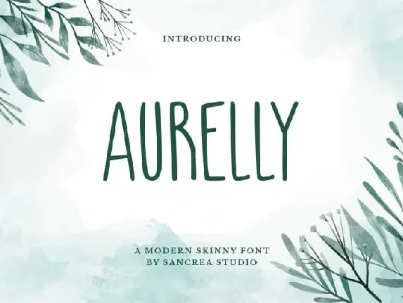 Aurelly Display font