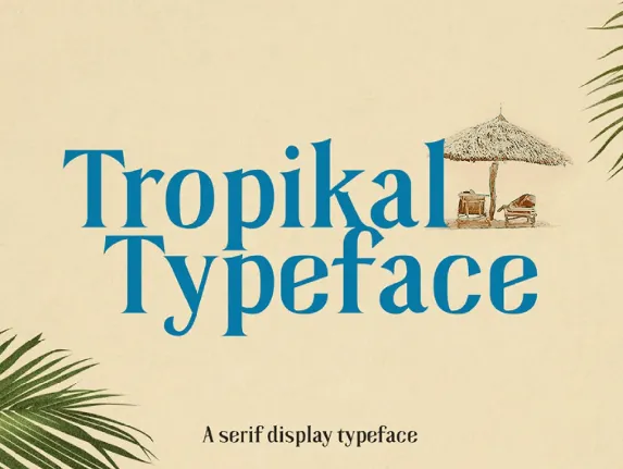 Tropikal Serif font