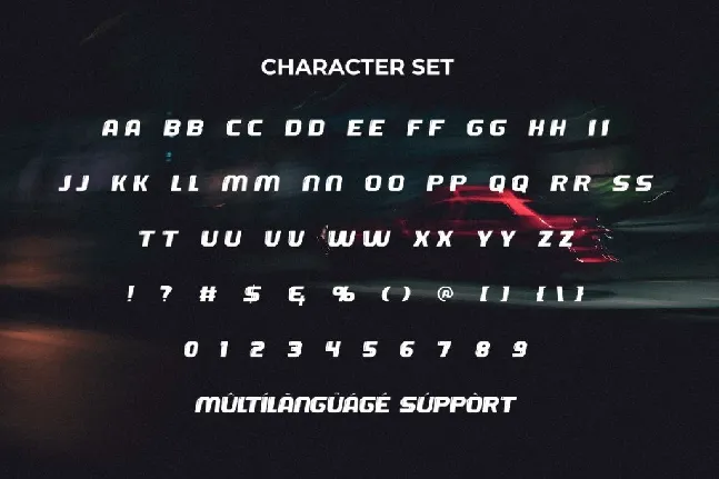 GrandSwiftDemo font