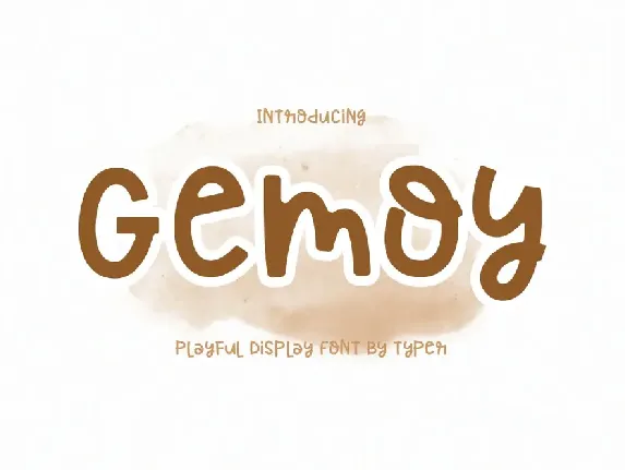 Gemoy font