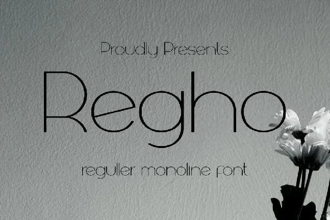 Regho font