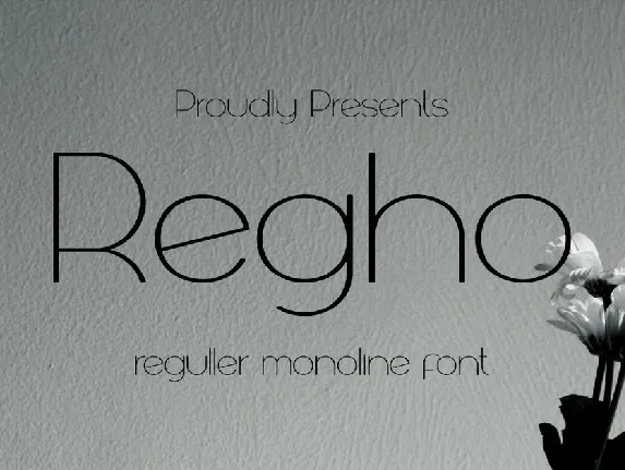 Regho font