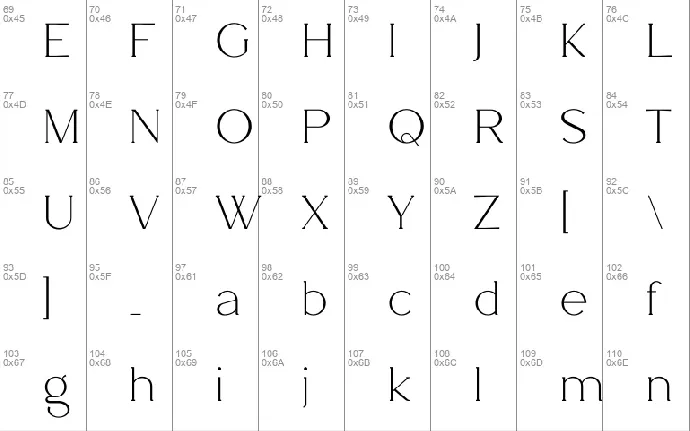 Meriah font