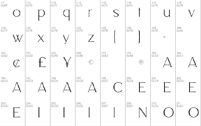 Meriah font