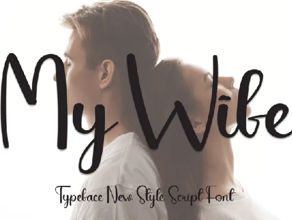 My Wife Typeface font