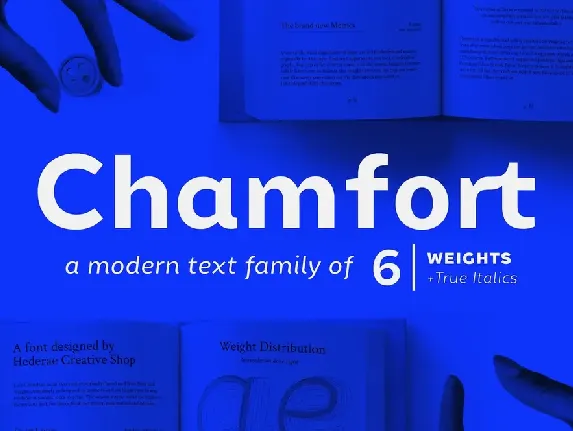 Chamfort Family font