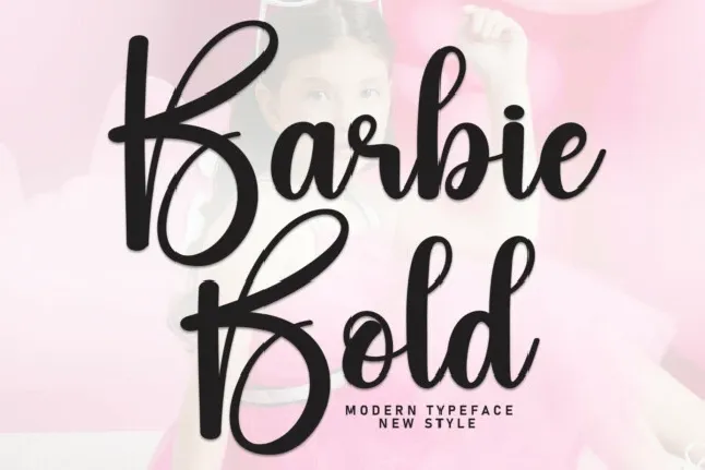 Barbie Bold font