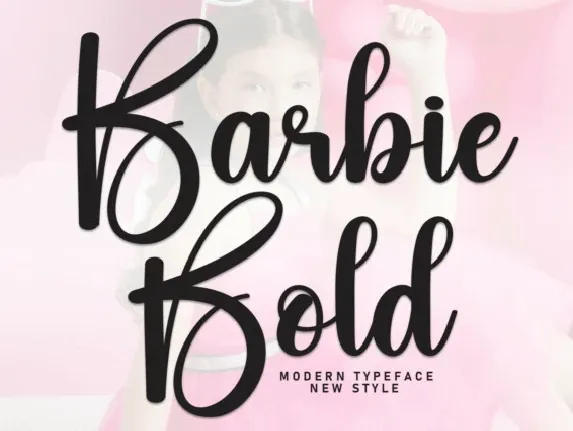 Barbie Bold font