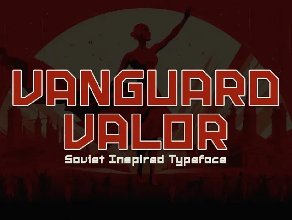 Vanguard Valor font