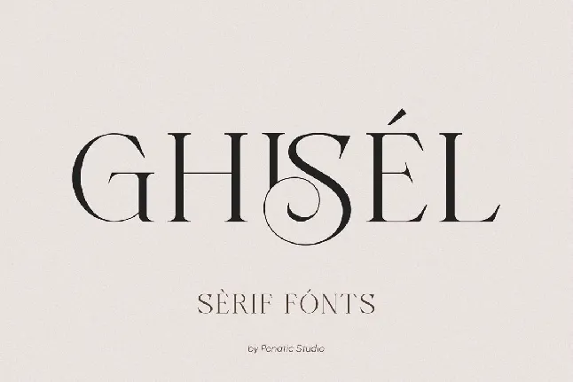 Ghisel font