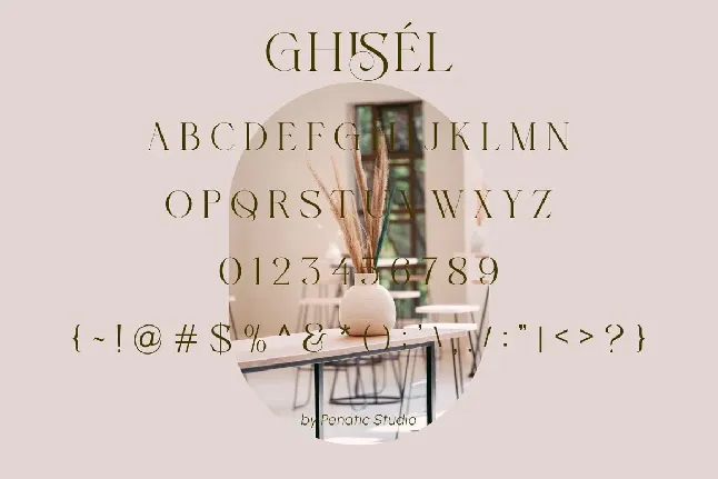 Ghisel font