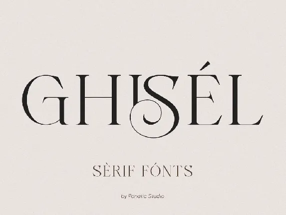 Ghisel font