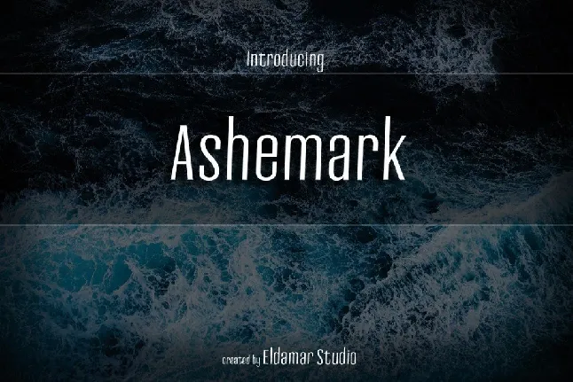 Ashemark font