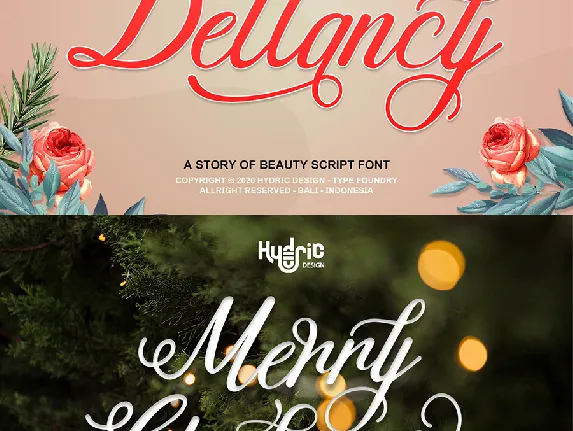 Dellancy font