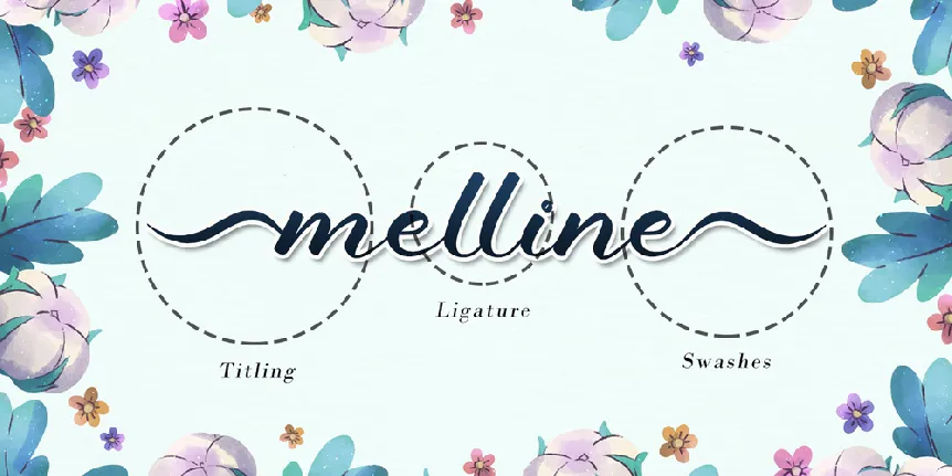 Melline font