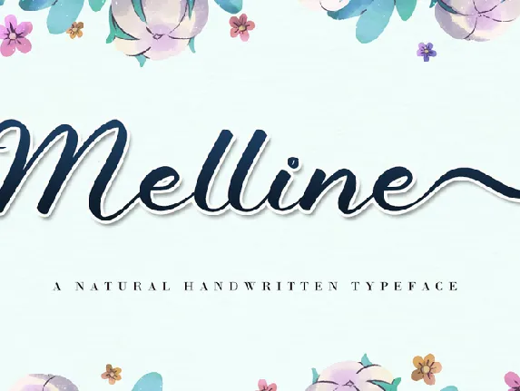 Melline font