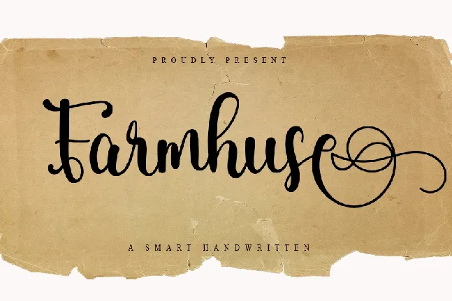 Farmhouse Typeface font