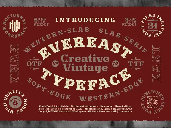 Evereast Collection font