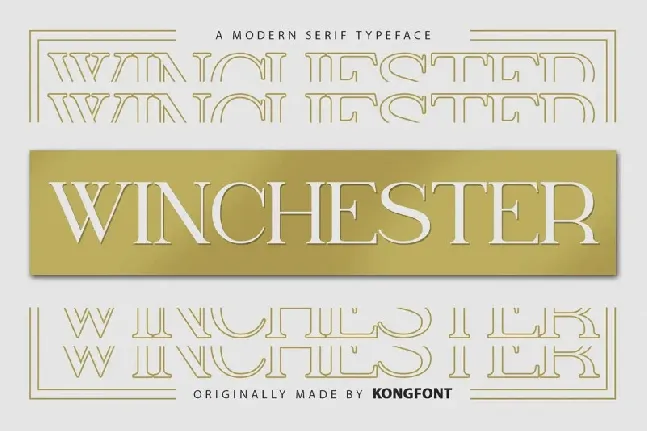 Winchester font