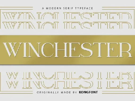 Winchester font