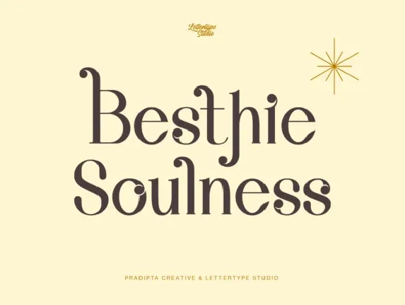 Besthie Soulness font