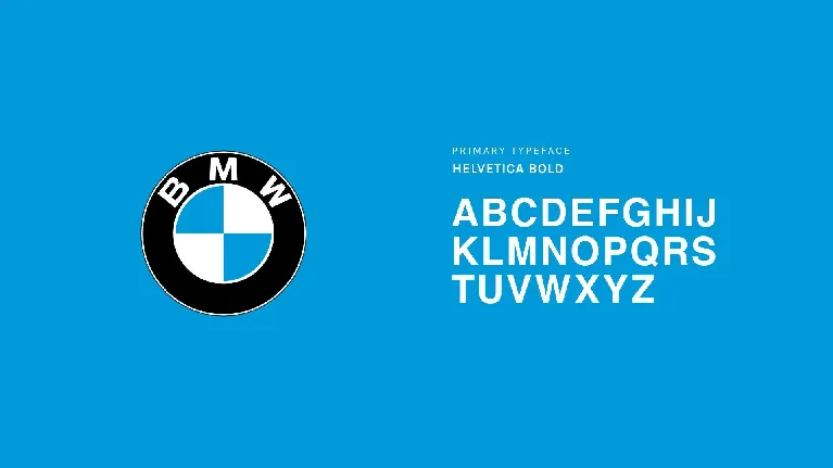 BMW Logo font