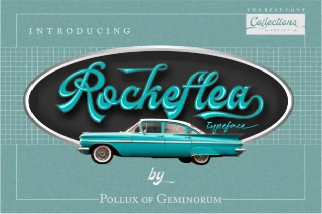 Rockeflea font