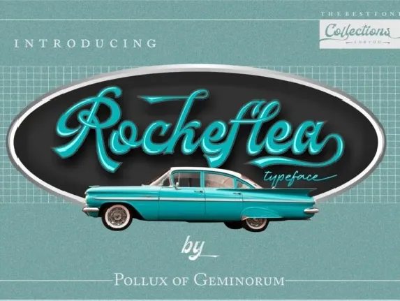 Rockeflea font