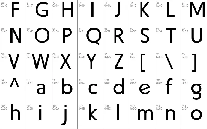 Artine font