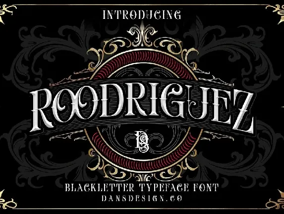 Roodriguez font