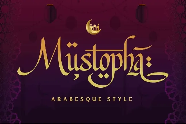 Mustopha font