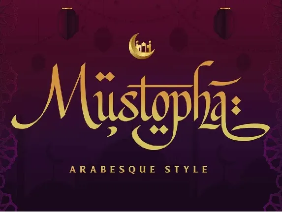 Mustopha font