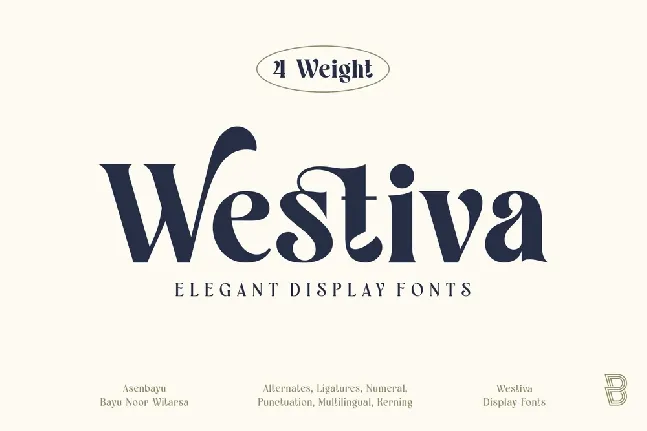 Westiva Family font