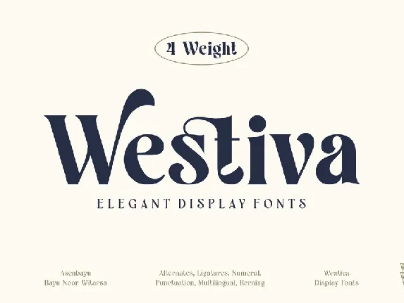 Westiva Family font