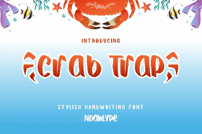 Crab Trap font