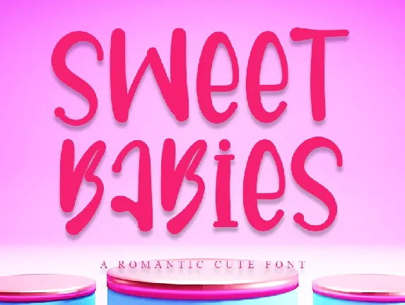 Sweet Babies Display font