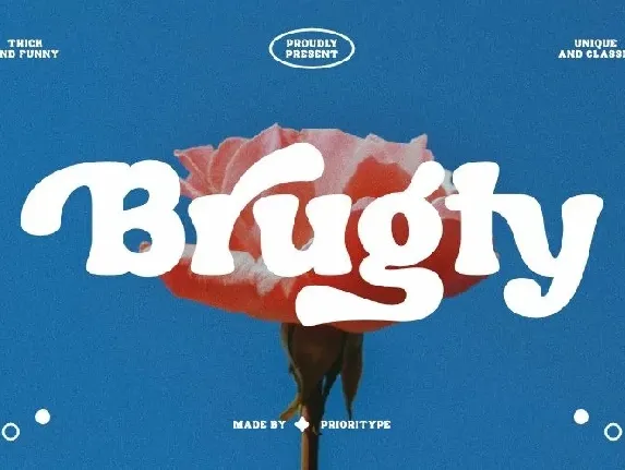 Brugty font