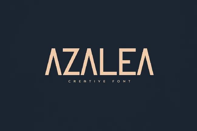 Azalea font